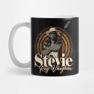 Stevie Ray Vaughan #2 vintage design on top Mug